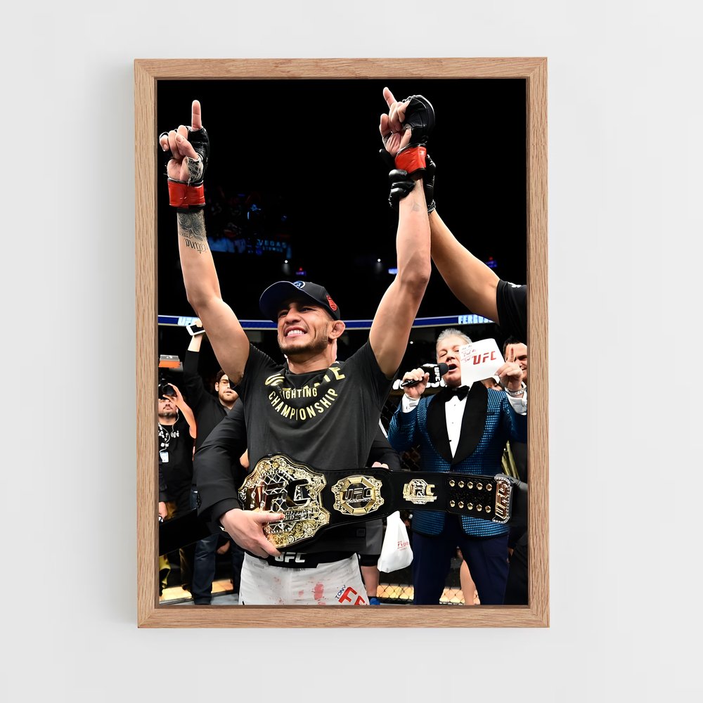 Poster L'Ascension de Tony – affiche MMA (vue 4)